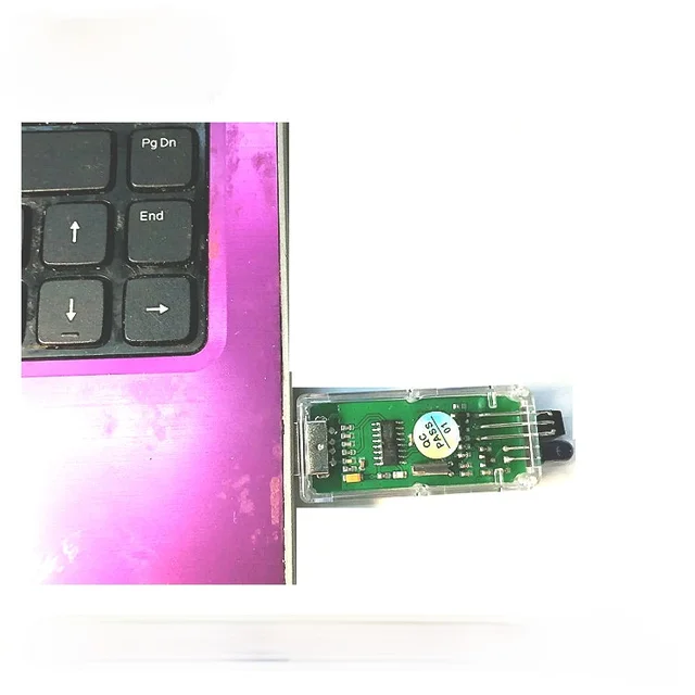 Usb Az Infravörös Konverterhez Messze Kommunikációs Tesztmérő Irda 38 Khz -Es Konverter Mérő Olvasás - Image 2