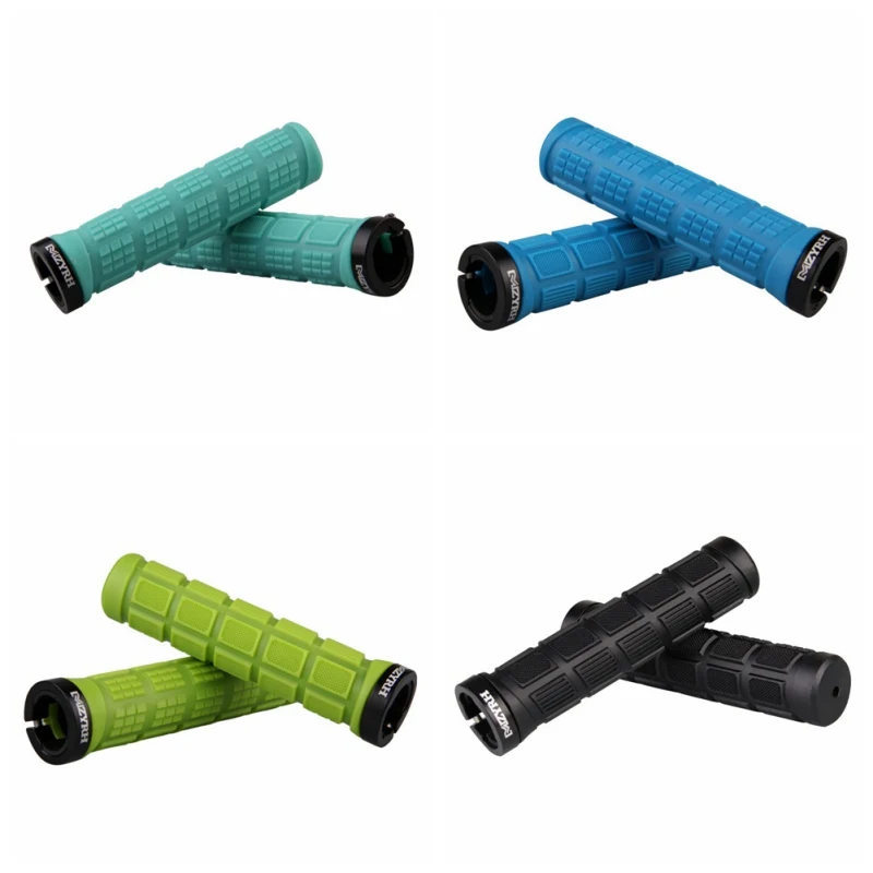 

Fixed Gear Bicycle Handlebar Grips Durable Non-slip Lock-on Racing Bicycle Motorcycle Handle Bar Foam Sponge Grip Cover Non-slip