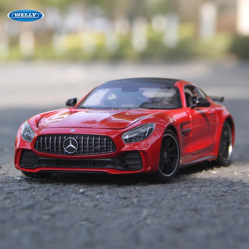 Welly 1 24 Mercedes Benz Amg Gt R Alloy Metal Diecast Cars Model Inital Toy Car Children Boy Toys Collection Toy Tools Gift Diecasts Toy Vehicles Aliexpress