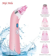 Proe Vacuum Suction Blackhead Remover Nose Facial Pore Cleaner Spot Acne Black Head Pimple Remover Beauty Facial Skin Care Tool