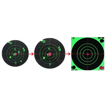 

Targets stickers 1/5/10 Pcs Per Pack Hunting and shooting target stickers 14 * 14 cm