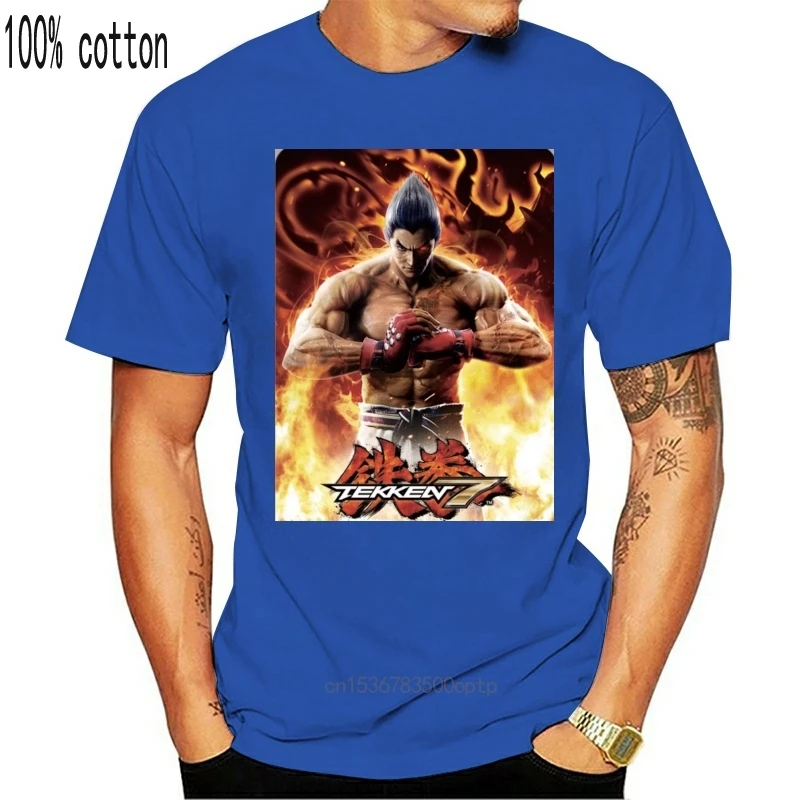 Мужская футболка Tekken 7 Kazuya Мисима для смешной футболки Новинка wo Men 1 | одежда