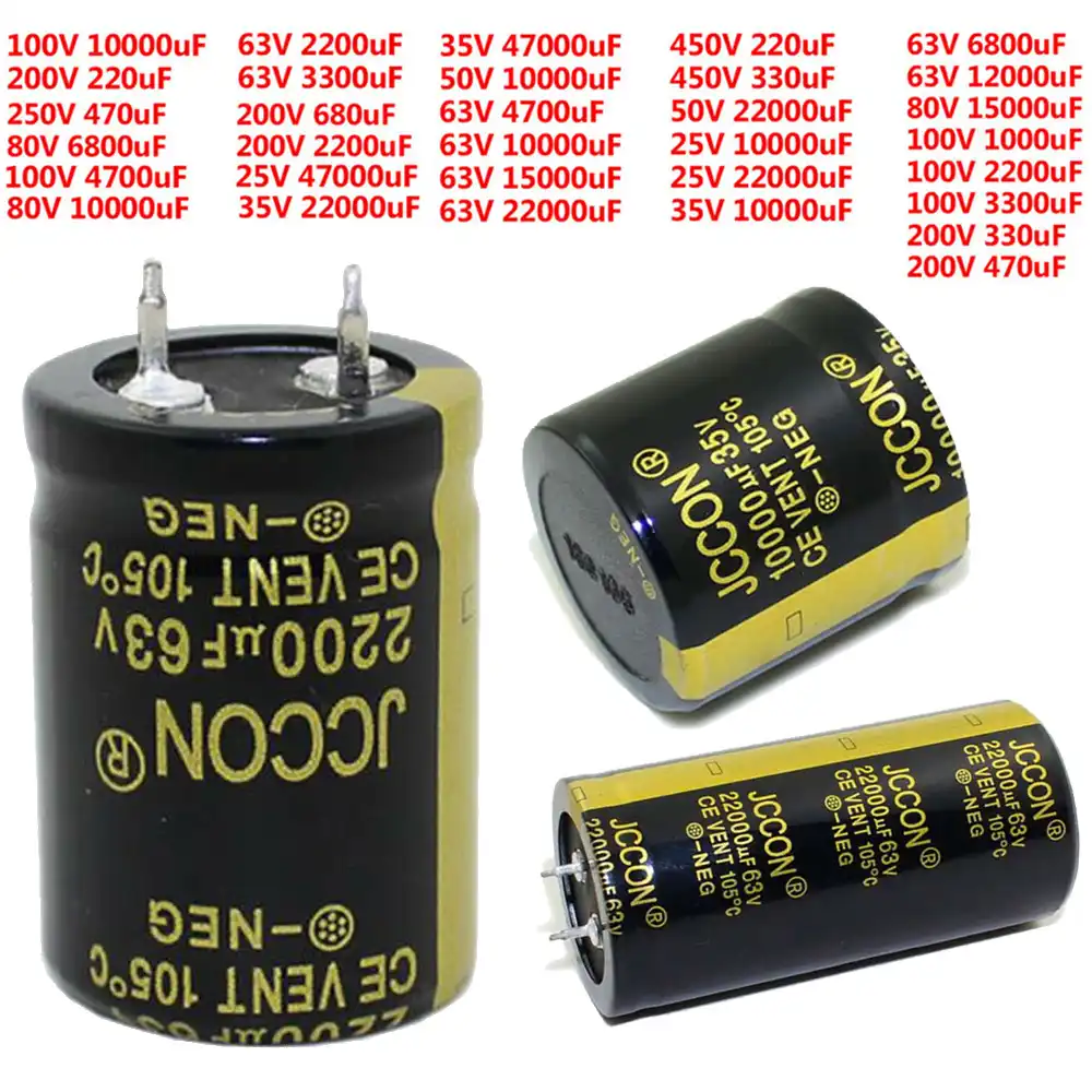CAPACITOR 200V 10000UF Capacitors Aluminium Electrolytic