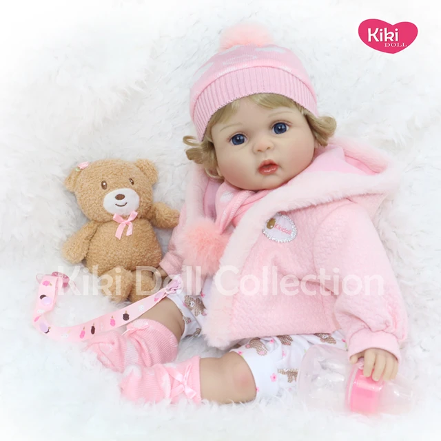 Boneca Bebê Reborn, Boneca De Silicone Realista, 60 Cm, Macia, Princesa,  Menina, Brinquedo, Boneca Étnica Para Presente De Dia Das Crianças - Bonecas  - AliExpress