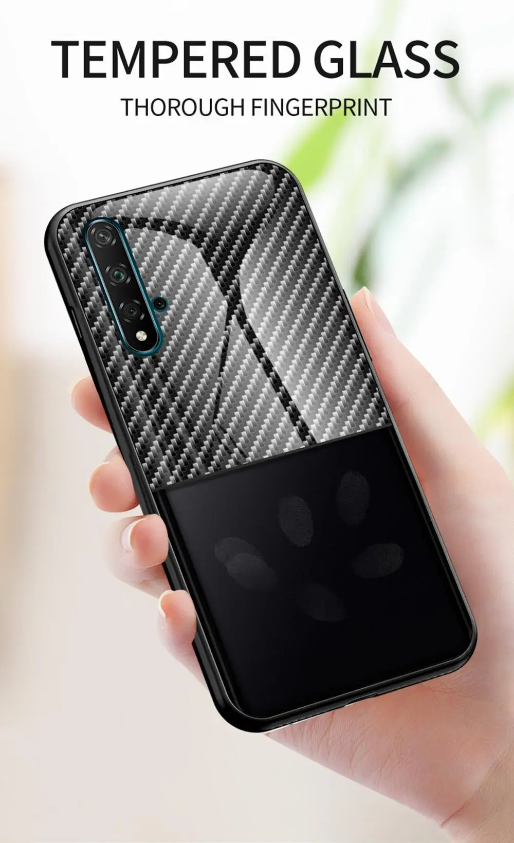 Чехол из закаленного стекла из углеродного волокна для huawei P20 P30 Pro Honor 9 10 Lite 7C 8C 8A 8X 9X Honor 20 Pro 10i 20i P smart Z
