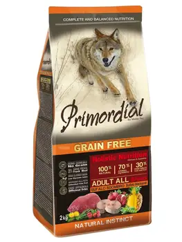 

Dog food. I think no cereal Paramount Buffalo and mackerel. Sack de 12Kg.