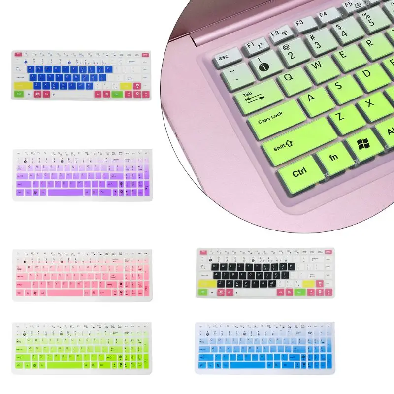 Клавиатура крышка клавиатура с пленкой кожи протектор ноутбука силиконовая защита для Asus K50 аксессуары для ноутбука
