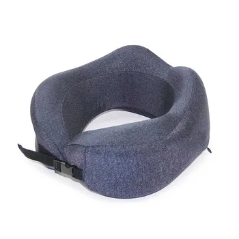 

Plain COlor Travel Pad Cushion Rest Support Pillow Airplane Sleep Foam Aeroplane Neck