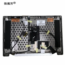 Б/у ноутбук чехол для hp для EliteBook 8560w серии черный ЖК-задняя крышка верхняя крышка для несенсорной версии