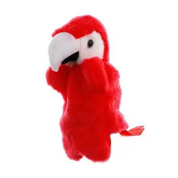 

Parrots Hand Puppet Animal Doll Toys Cartoon Funny Puppets Soft Plush Toy M09