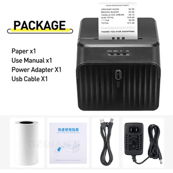 

58mm POS Thermal Receipt Bill Universal Ticket Printer USB/Bluetooth Support Cash Computer Printer GZ5809 Printing Receipt