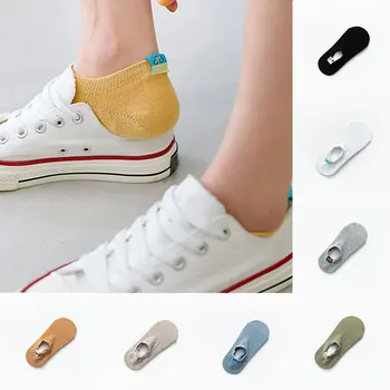 

Women Socks Cotton Funny Heel dogs cats Low Cut Ankle Socks Sports Men Slippers Short Sock Couple invisible sox Absorb sweat