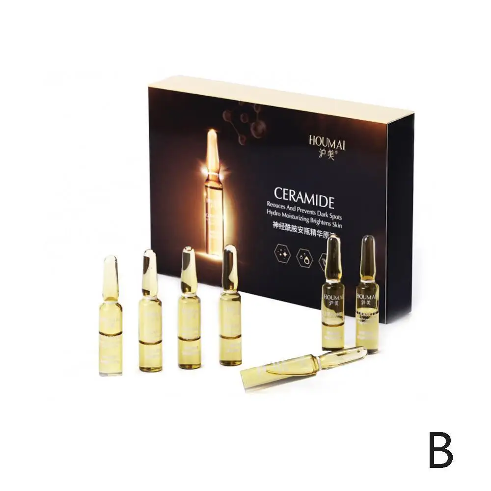 B Ceramide ампула, сужающая поры, укрепляющая кожу лица, сыворотка для лица, увлажняющая, отбеливающая сыворотка, гиалуроновая кислота, сыворотка для лица - Вес нетто: B