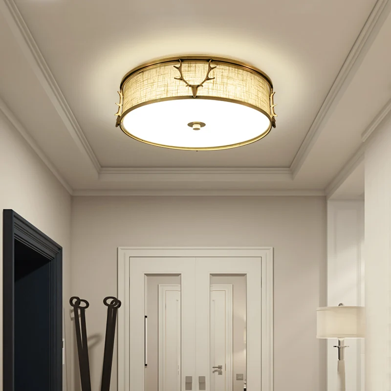 Роскошные потолочные светильники с рождественскими рогами для спальни