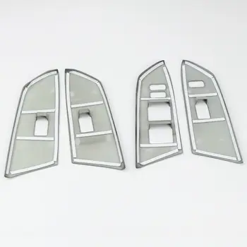 

Car Door Armrest Cover Auto Trim 4pcs Charming Luxury Carbon Fiber ABS