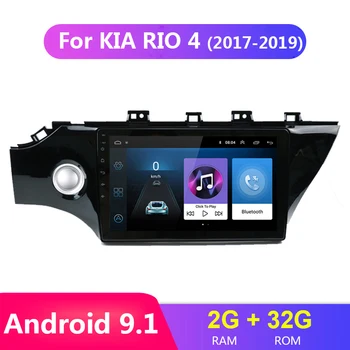 

10.1" 2 din Android 9.1 Car Radio Multimedia Player GPS Navigation Video For KIA RIO 4 rio4 2017 2018 2019 2din Autoradio Stereo