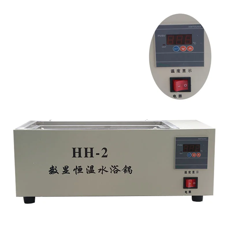 

HH-2 Digital Lab Thermostatic Water Bath Double Hole Electric Heating 220V