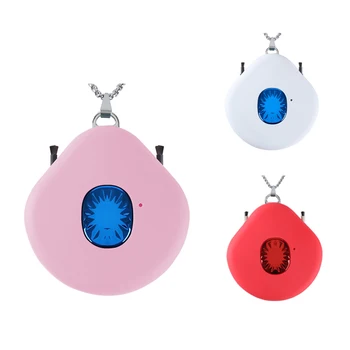 

USB Portable Wearable Air Purifier Personal Mini Air Necklace Negative Ion Air Freshener No Radiation Low Noise