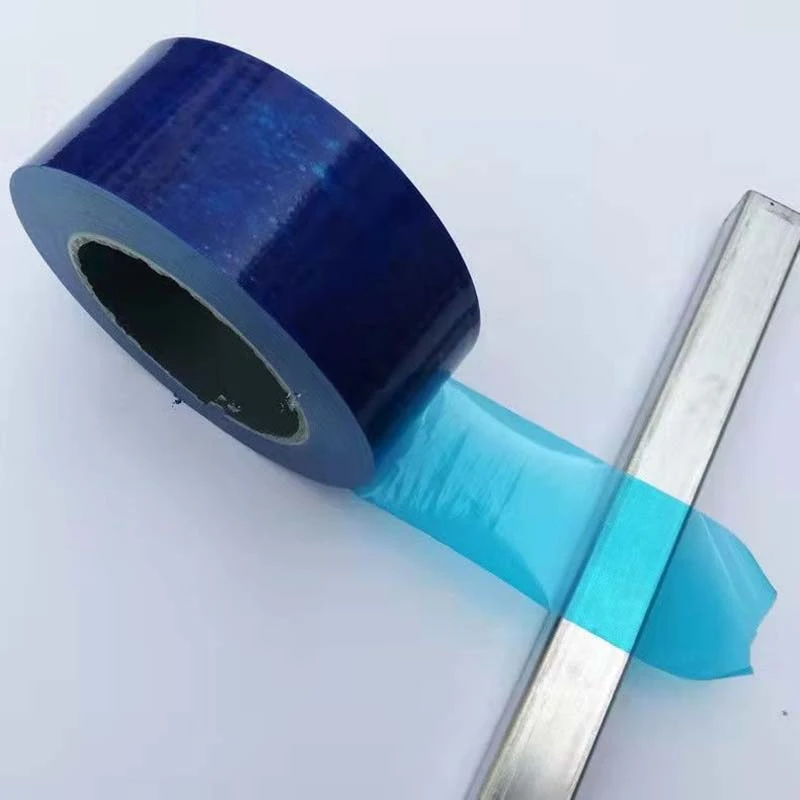 100m Blue self-adhesive PE protective film Metal aluminum alloy stainless steel surface protective film