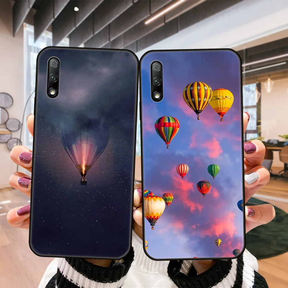 Чехол для телефона Huawei Honor 9X 9 10 8X 8A 8S 7X 7A i 20 A Pro Lite черный бампер роскошный