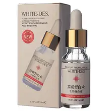 Оригинальная биологическая отбеливающая жидкость white atractylodes Fanny flecklees or white Des 15ml