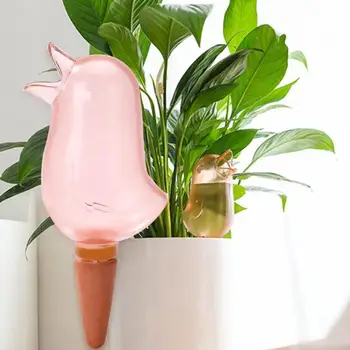 

1pc Cute Automatic Watering Kettle Bird Shape Automatic Drip Sprayer Pot Plant Waterer Self Pouring Devices Garden Bottle