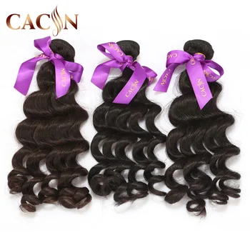 

Indian Virgin Remy Hair Natural Wave 3 Bundles, Virgin Human Hair Weave, Free Shipping