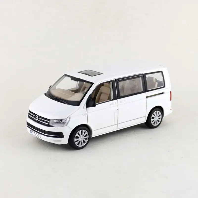 1:32 Масштаб/литая под давлением металлическая игрушка/Volkswagen T6 Multivan MPV фургон автомобиль/звук и светильник/оттягивание развивающие/подарок для ребенка/Коллекция