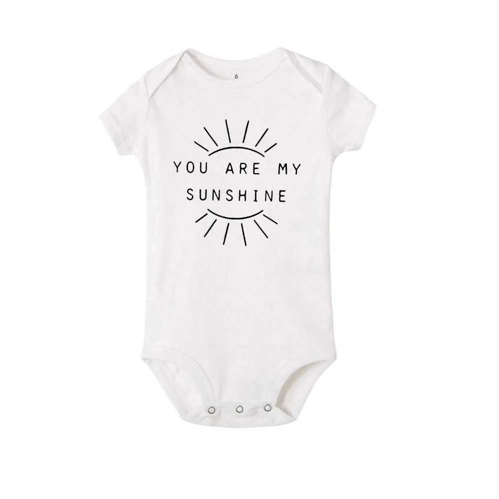 Twin You Are Sunshine My Only Sunshine Bodysuit   Baby Boy  Baby Girl Clothes Baby Clothes Unisex Baby Wear 3
