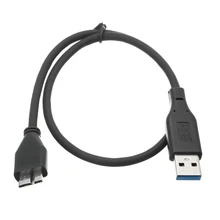 1 шт. USB кабель для передачи данных USB 3,0 тип A к Micro B кабель-удлинитель шнур подходит для внешнего жесткого диска