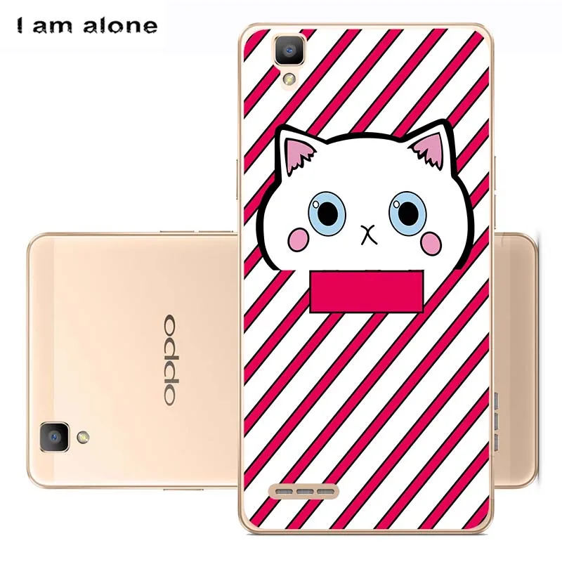 Чехлы для телефонов OPPO F1 A35 5,0 дюймов мягкий мешок TPU мобильный мультфильм Печатный для OPPO F1 A35 крышка - Цвет: Solf TPU AA44
