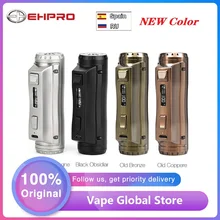 Новый Цвет оригинальный Ehpro холодной Сталь 100 TC Box MOD 120 Вт электронная сигарета, испаритель Vape Mod Мощность По 18650/20700/21700 батарея vs перетащите 2/...(China)