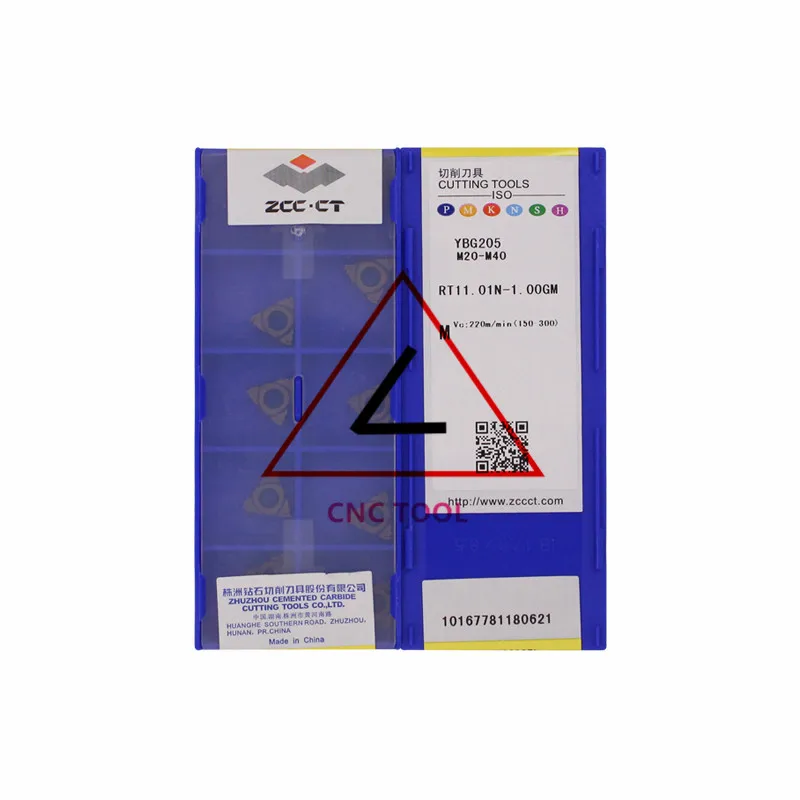10 шт. оригинальных китайских токарных вставок RT11.01N 1.00GM YBG205 ZCCCT| |