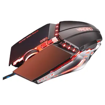 

USB Wired Gaming Mouse 3200DPI Adjustable LED Optical Professional Gamer Mouse Computer Mice for PC Laptop Games Mice