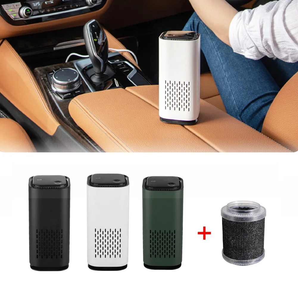 

Автомобильный очиститель воздуха с отрицательными ионами, домашний мини-очиститель воздуха с USB для автомобиля, удаление формальдегида, очиститель воздуха