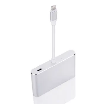 

Digital Audio Video HDTV Converter To HDMI VGA AV Adapter For Iphone Xs 8 7 6 Plus For Ipad for Air for Mini Pro