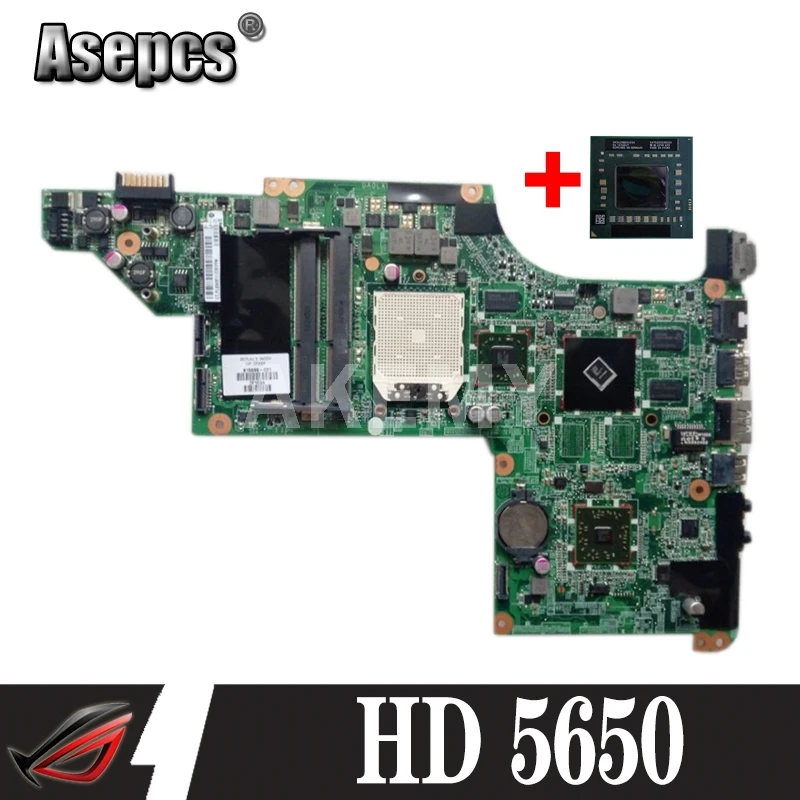 Новый товар 603939-001 DA0LX8MB6D1 для HP PAVILION DV6 DV6-3000 материнская плата ноутбука HD 5650 +