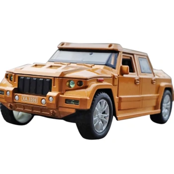 

High Simulation 1:32 Alloy Sliding Russian Vehicle Explosion-Proof Model Sound Light Control Car Kids Toys