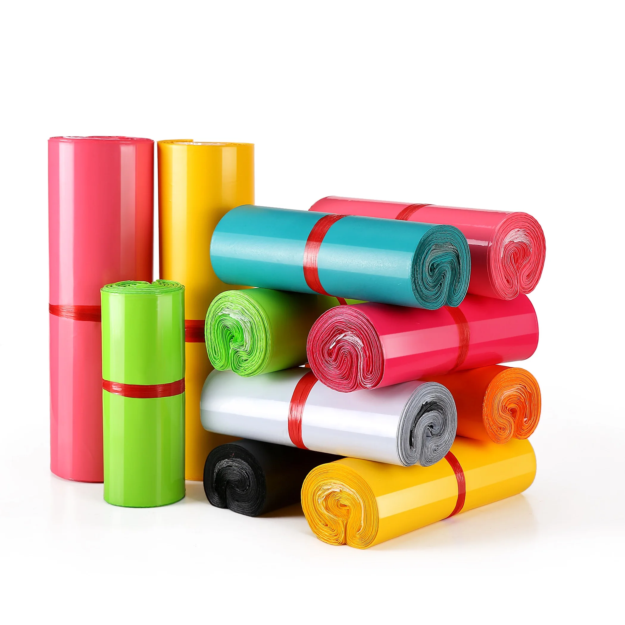 100pcs Plastic Envelope Bag Courier Storage Bags Adhesive Plastic