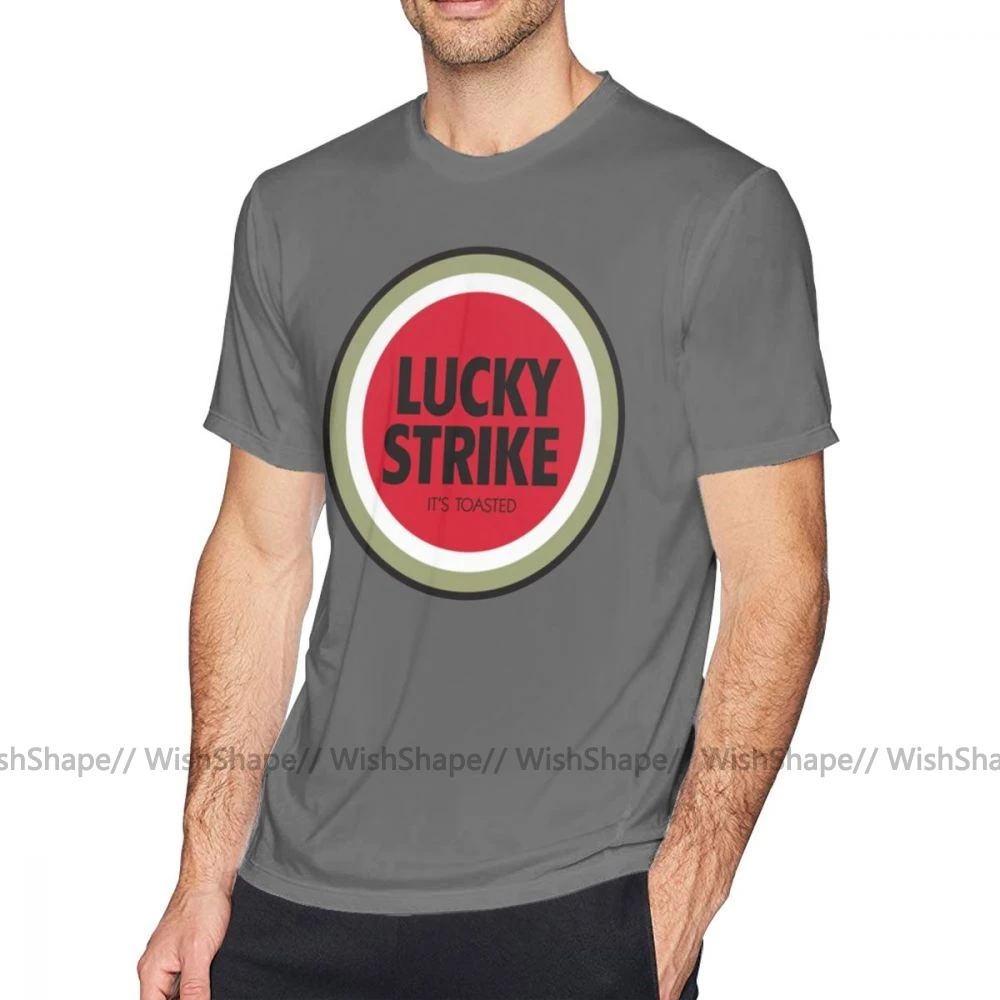 Футболка Troye Sivan футболка Lucky Strike веселого размера плюс Мужская модная хлопковая с