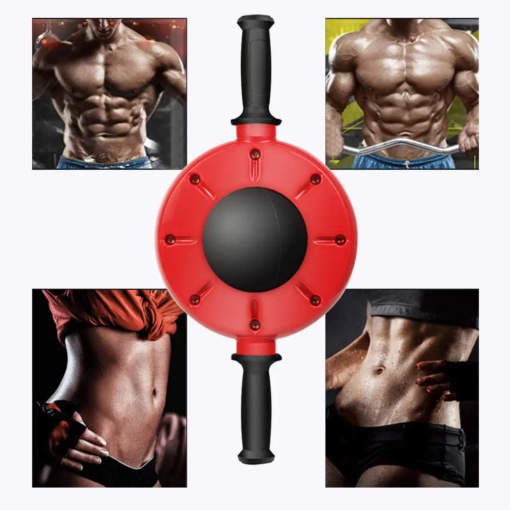 Ролик с колесами 360 ° Ab АБС пластик тренажер для брюшного пресса ширококолесный