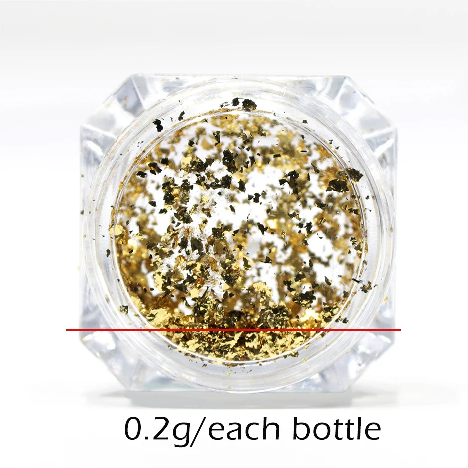 Holographic Glitter Nail Art Foils FBCB01-08
