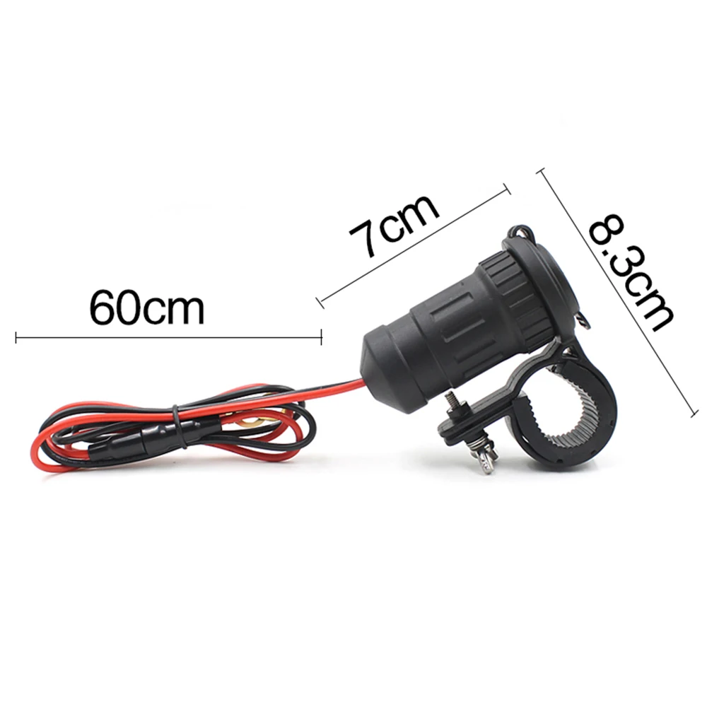 12 V-24 V пробки прикуривателя Тип Мощность разъем зарядки телефона велосипед аксессуары Водонепроницаемый Портативный Moto автомобильное электрическое зарядное устройство