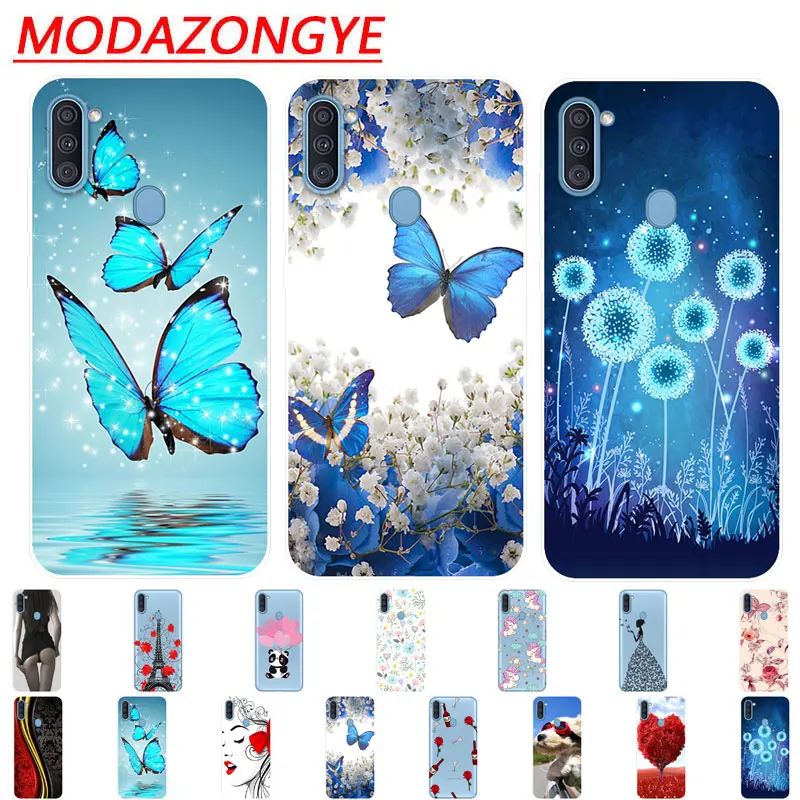 For Samsung Galaxy M11 Case Silicone Cover Soft TPU Phone M115F M21 M31 GalaxyM11 | Мобильные телефоны и аксессуары