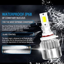 ^^Best Offers 2x 360° 3A LED Car Headlights Lamp 9006/HB4 6000K Pure White COB Chip DC 6-36V ^^Best Offers 2x 360° 3A LED Car Headlights Lamp 9006/HB4 6000K Pure White COB Chip DC 6-36V