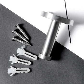 

Multi-Purpose Hooks Stainless Steel Hooks for Hanging Towel Clothes Wall Mount Hook Hanger Towel Rack Space Saving