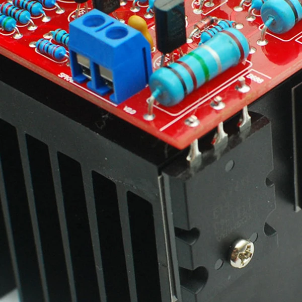 Ламповые усилители аудио Плата DIY наборы A1943 C5200 двойной AC12-28V усилитель высокой мощности плата стерео HIFI ламповый уровень температуры