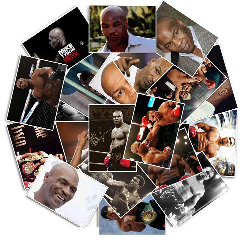 25 шт./упак. Tyson наклейки для мобильного телефона автомобиля мото ноутбук багаж велосипед скейтборд наклейка