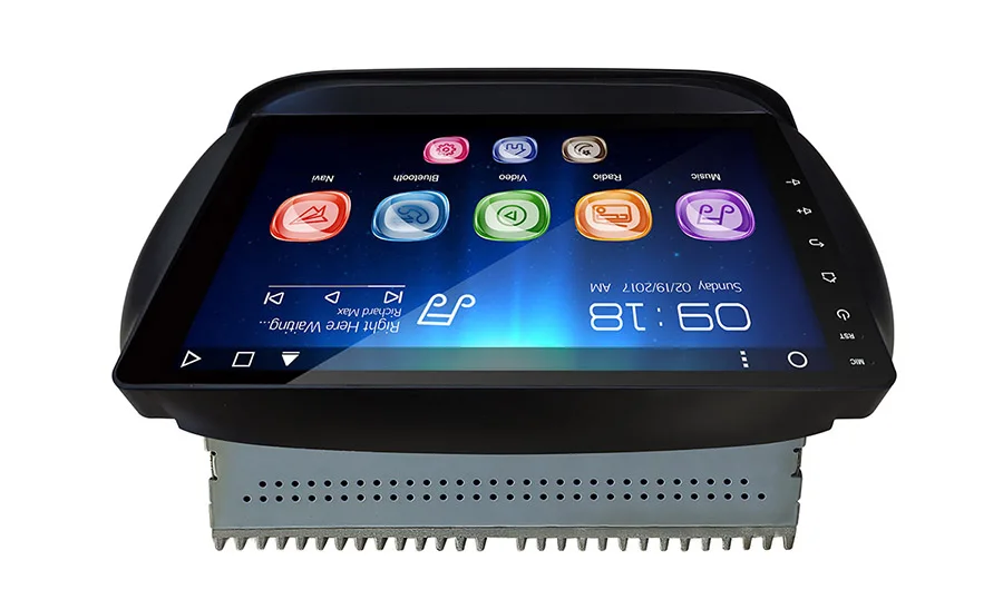Sale Allways 10.1" IPS Screen Android 9.0 Octa-core Ram 2GB Rom 32GB Car Multimedia for Fiat 500X / Tempra  2014-19 with 2.5D touch 5