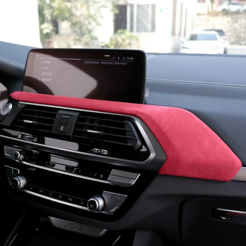 

For BMW X3 G01 X4 G02 Interior Trim Alcantara Wrap Cover Sticker Car Dashboard Panel Decoration Accessories